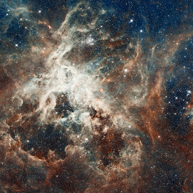 Star-Forming Region 30 Doradus as viewed by Hubble