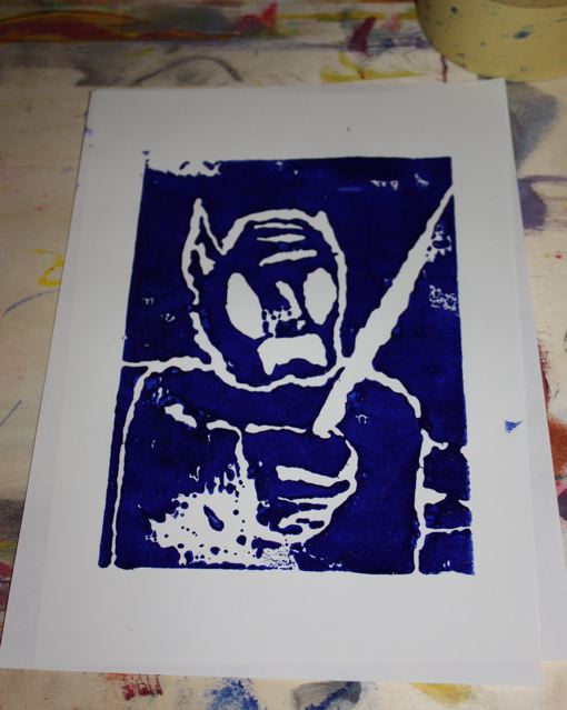 Explore and Express: Art Project: Linocuts with Kids