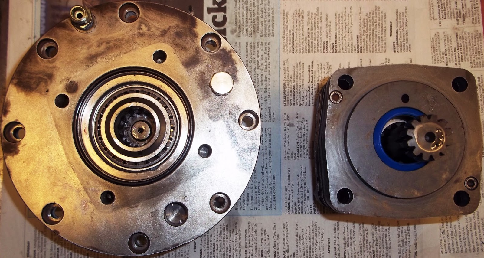 P & R Hydraulics Ltd Repairs Sauer Danfoss hydraulic motor repair