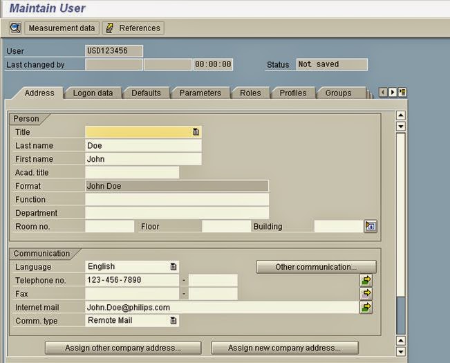 TIME 4 SAP SECURITY User Administration or User set up or User ID