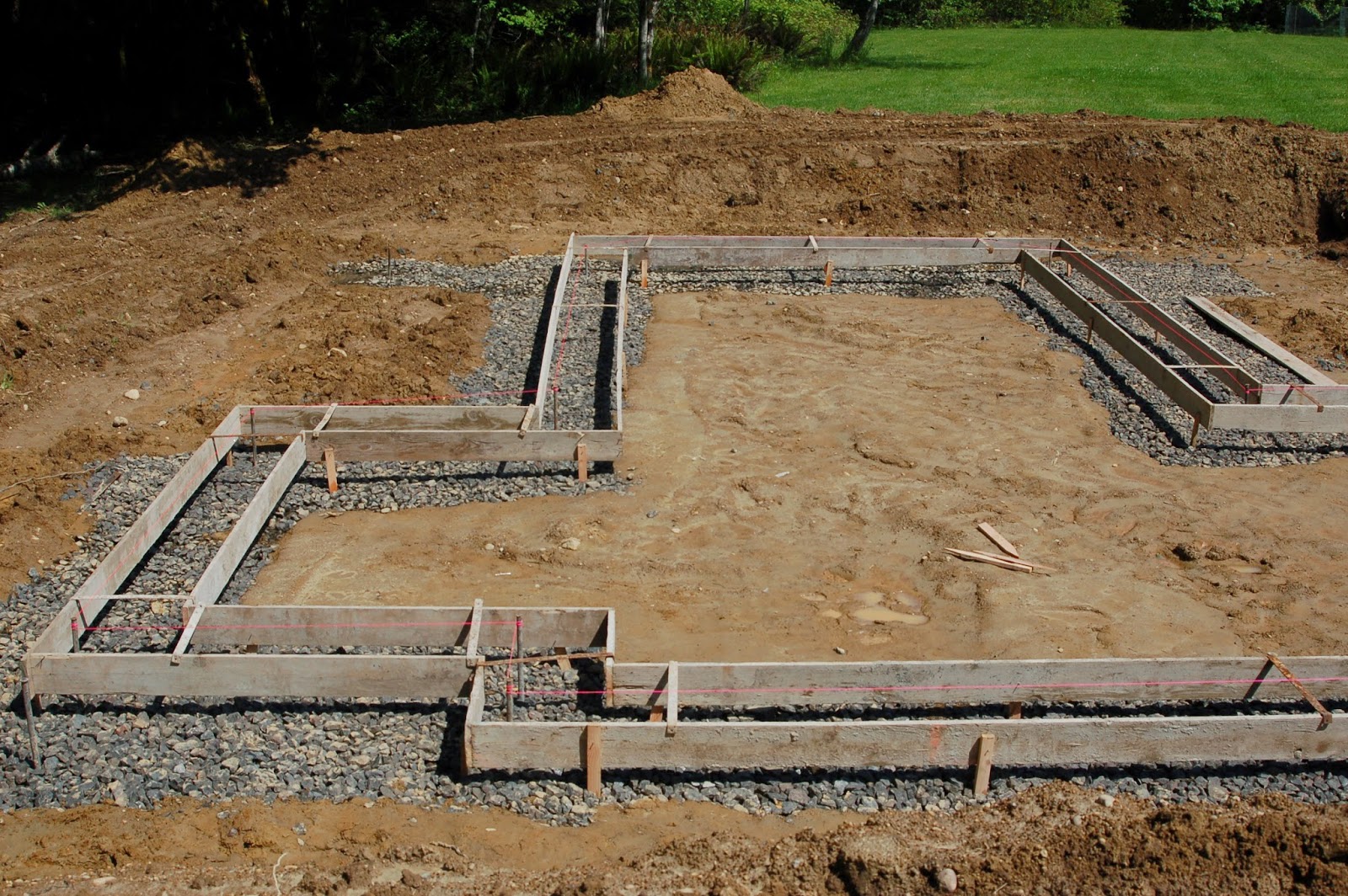 Building My House The Footings Are In Place 