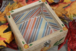 painted box diy wood inside