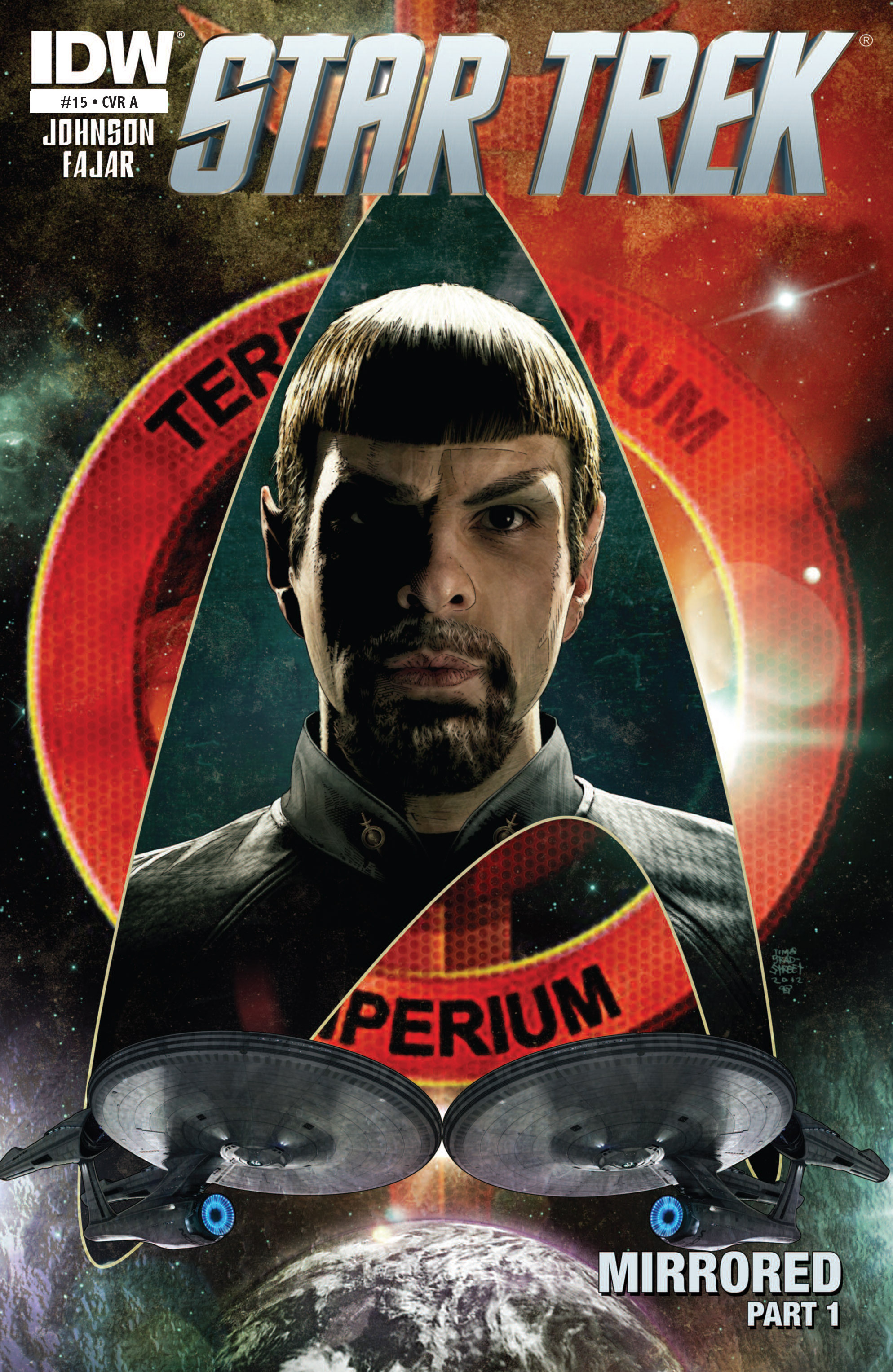 Read online Star Trek (2011) comic -  Issue #15 - 1