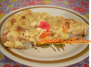 ~Mutiara NoLan~: Puding Roti Oat Berkoktail