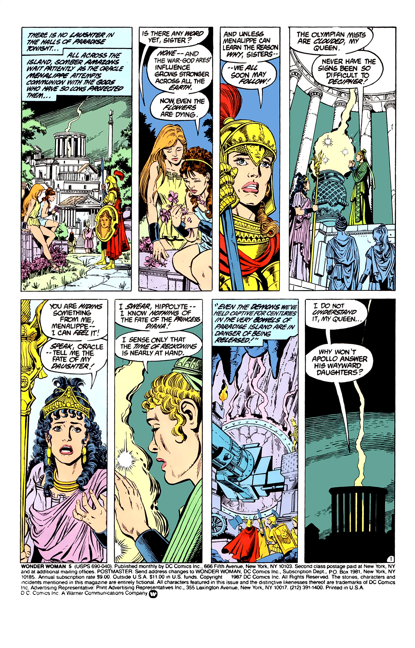 Read online Wonder Woman (1987) comic -  Issue #5 - 2