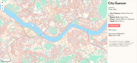 Reporter Videnskab Lav et navn Maps Mania: Can You Guess the City?
