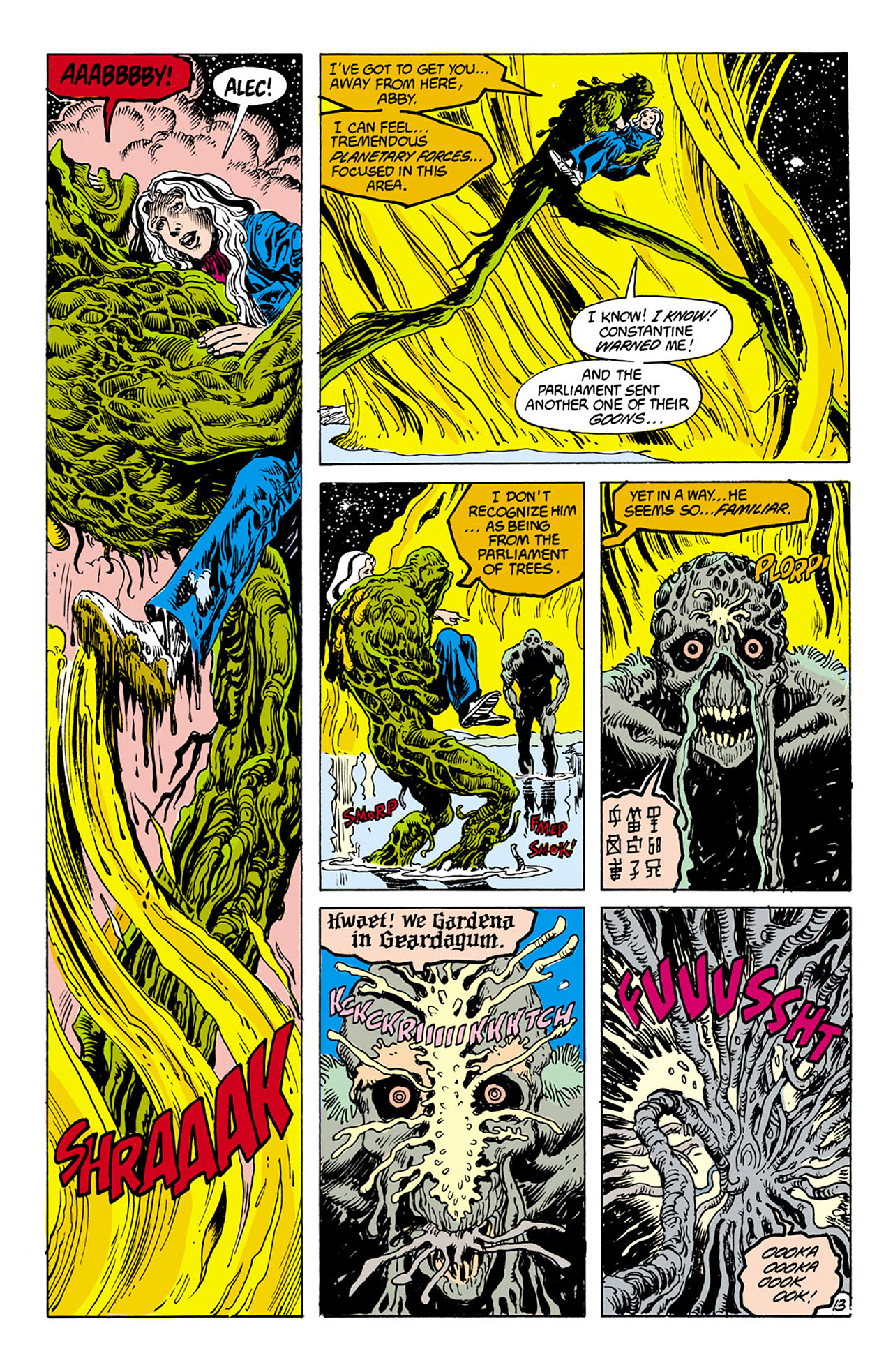 Read online Swamp Thing (1982) comic -  Issue #74 - 13