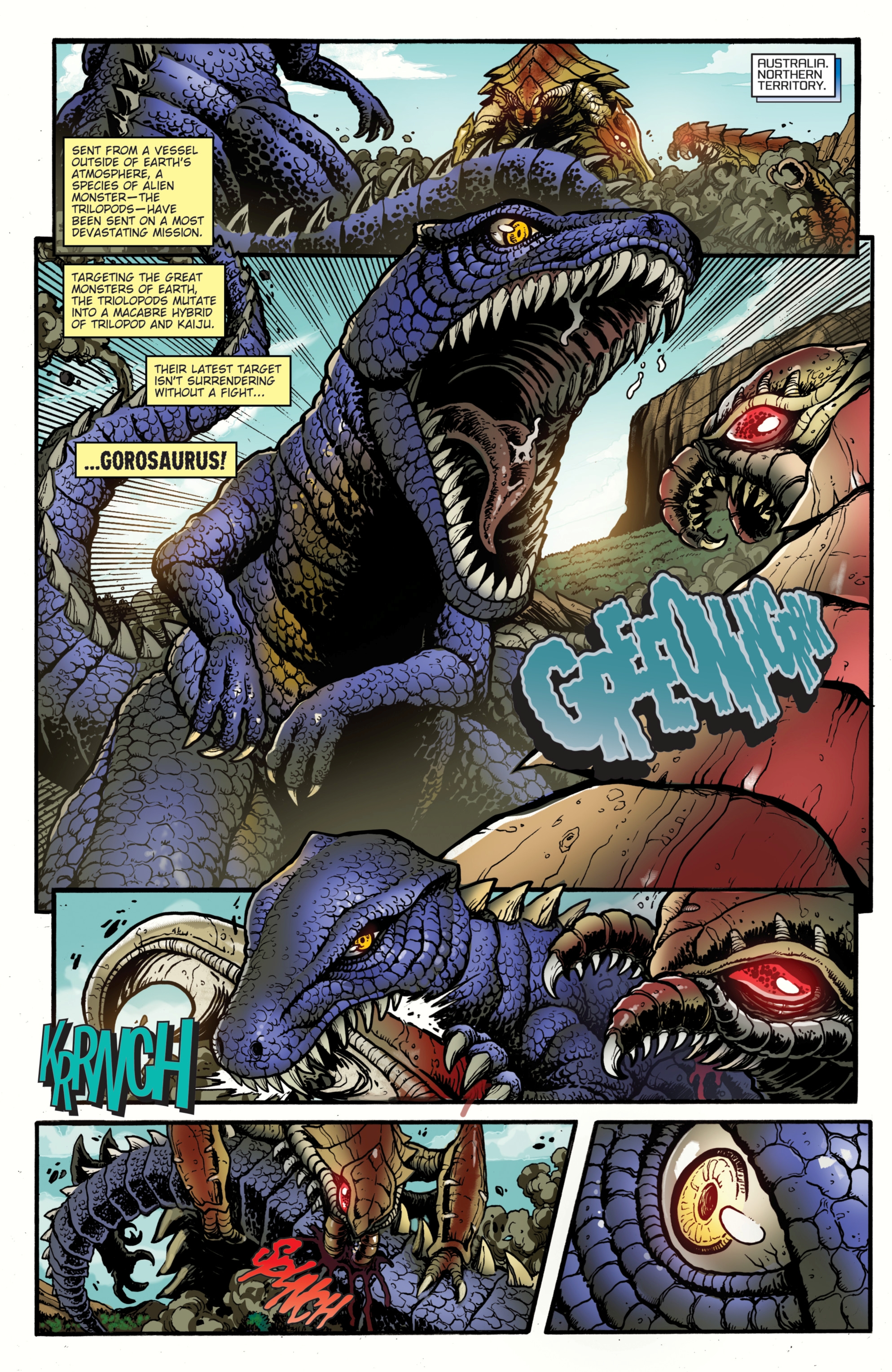 Read online Godzilla: Rulers of Earth comic -  Issue #22 - 3