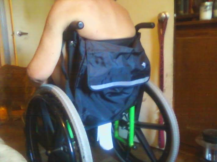 Gathering My Roses pembrook Wheelchair Backpack Bag