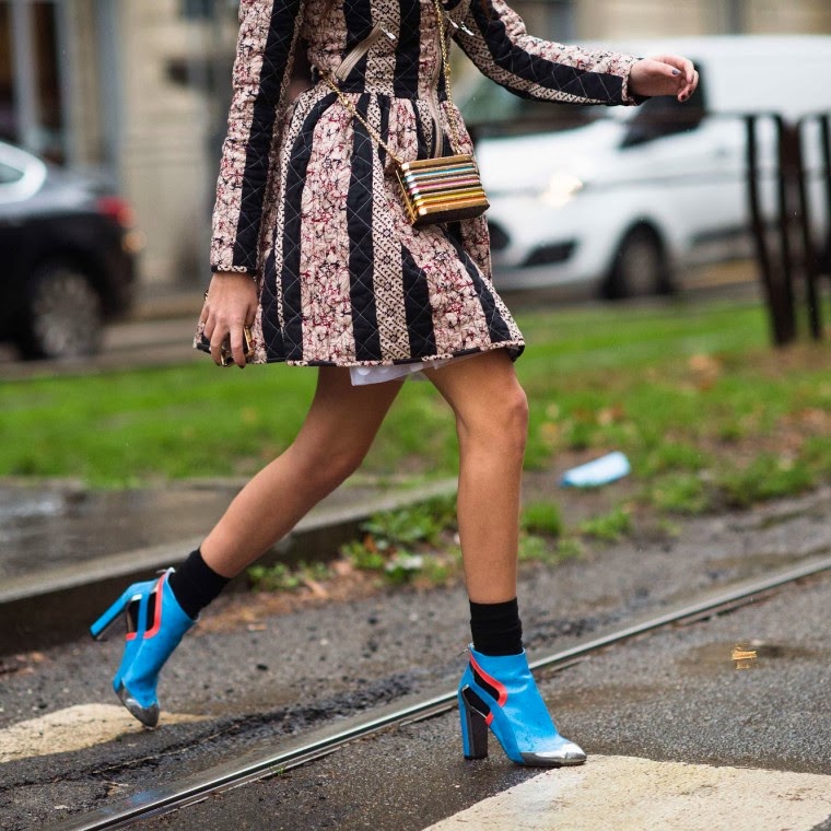 Street Style Milan Fashion Week Fall 2014 - FRONT ROW