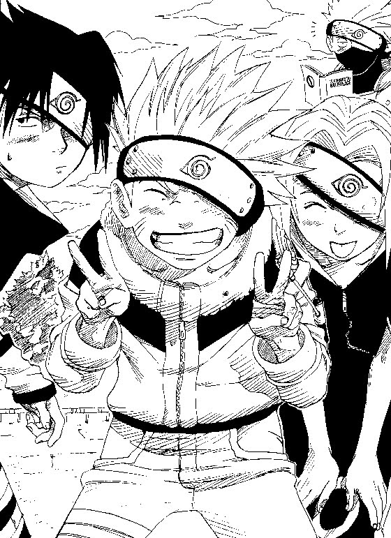 My Picture Naruto Coloring Pages My Picture Naruto Coloring Pages