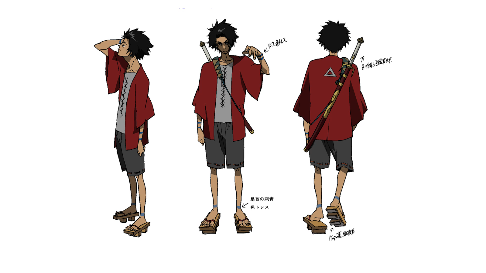 Mugen - Samurai Champloo Minecraft Skin