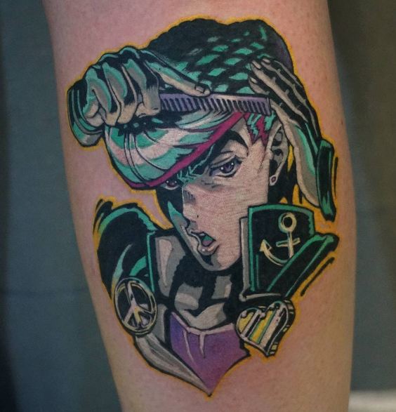 cool anime tattoos ideas &