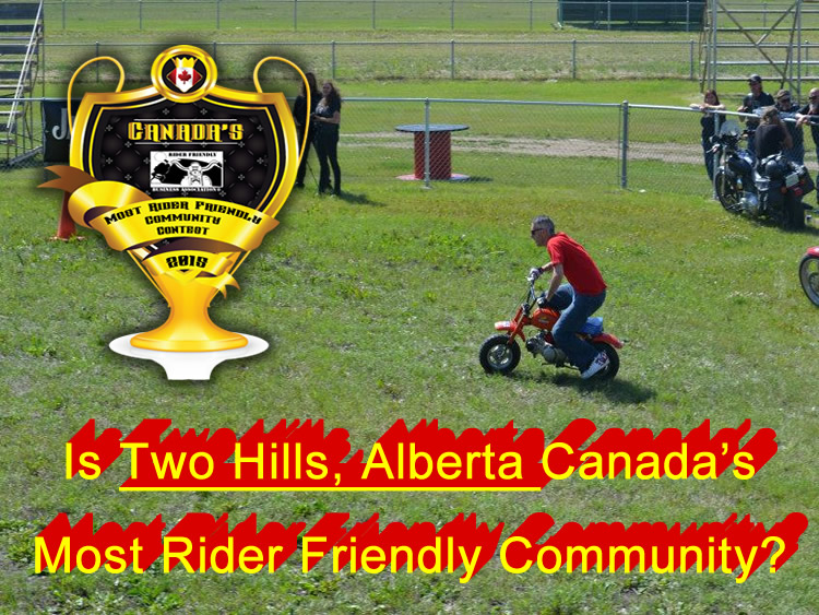 Is Two Hills Alberta Canada's Most Rider Friendly Community? How about