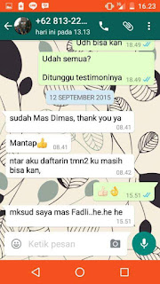 Testimoni Pelanggan CUG