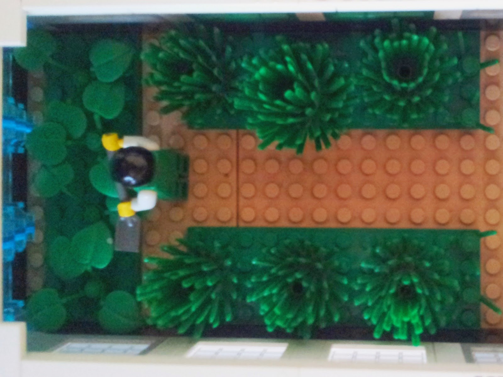 LEGO Mars base greenhouse