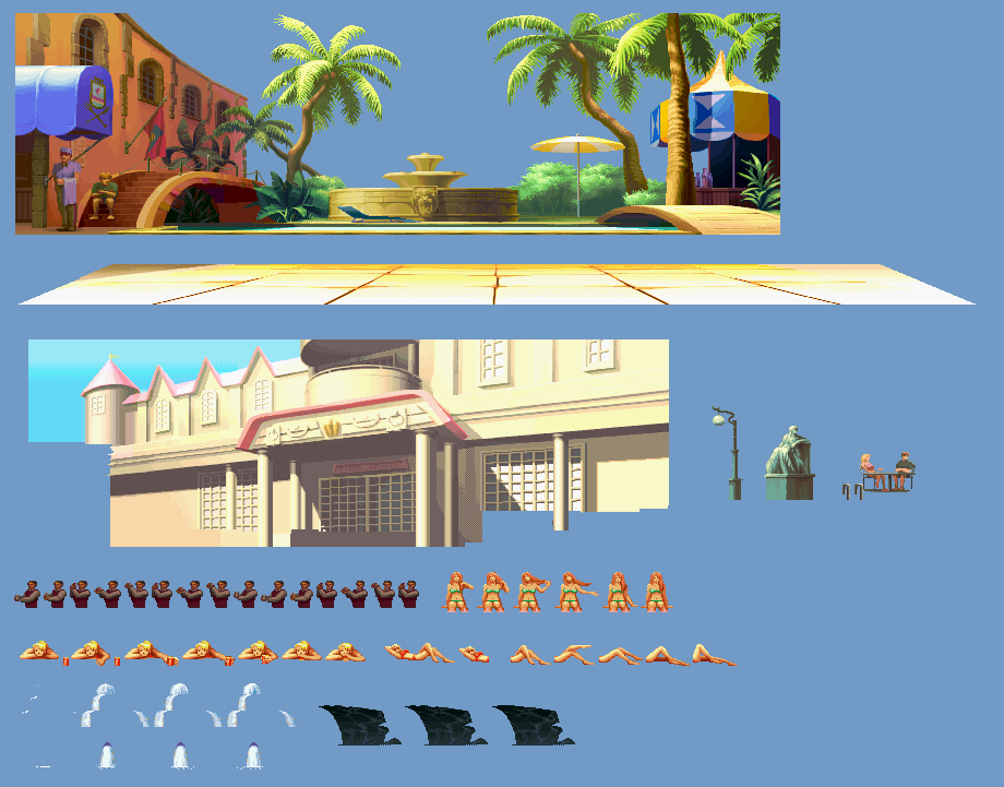 Sprite Fx: Sprite Background City