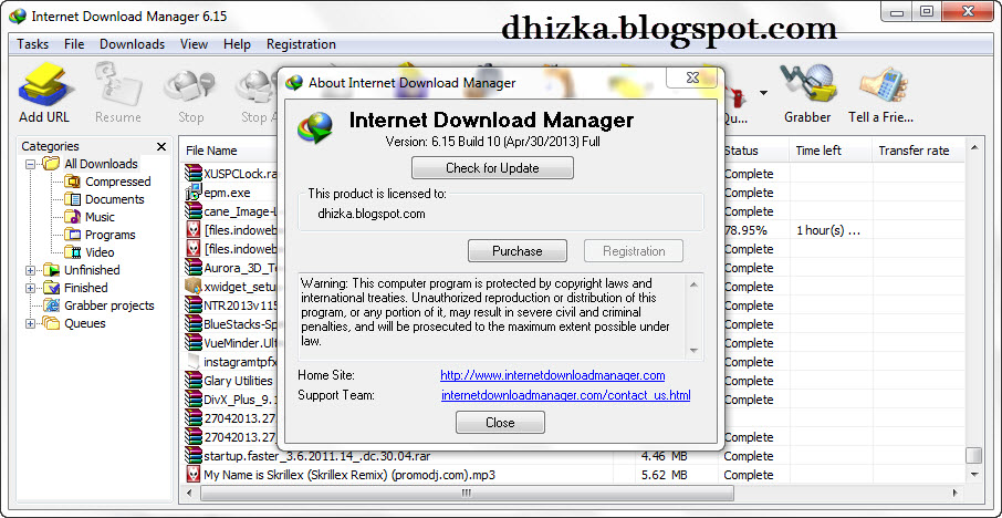 Internet Download Manager 615 Final - Download IDM-615