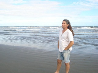 O.Heinze na praia