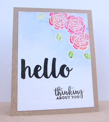 Heather's Hobbie Haven - Just for Fun Saturday Card Pretty Posies