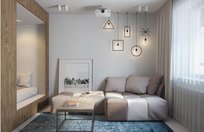 Un proyecto 3D inteligente para una vivieNda de 30M2