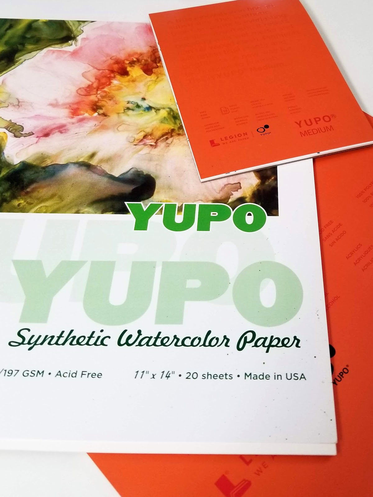 Yupo Watercolor Paper Pad - 11