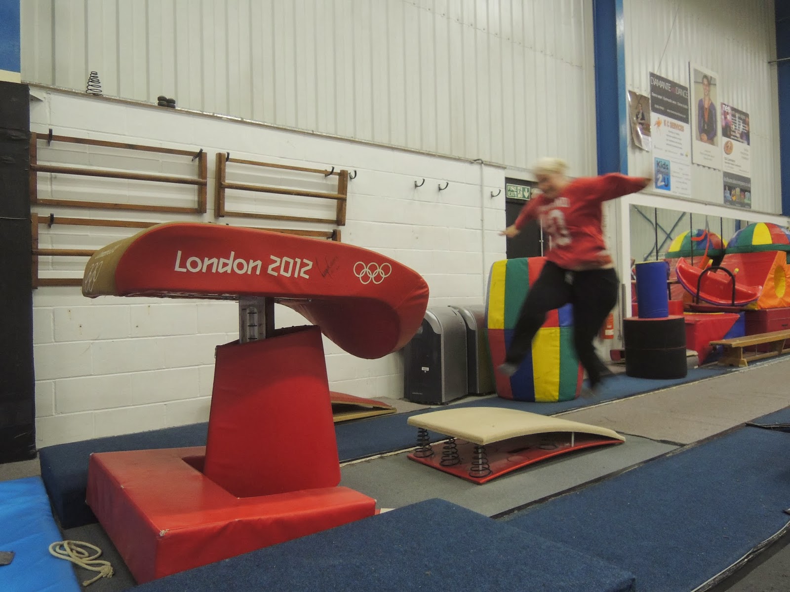 Sarah and Ellie Do The Olympics 35. Artistic Gymnastics Vault