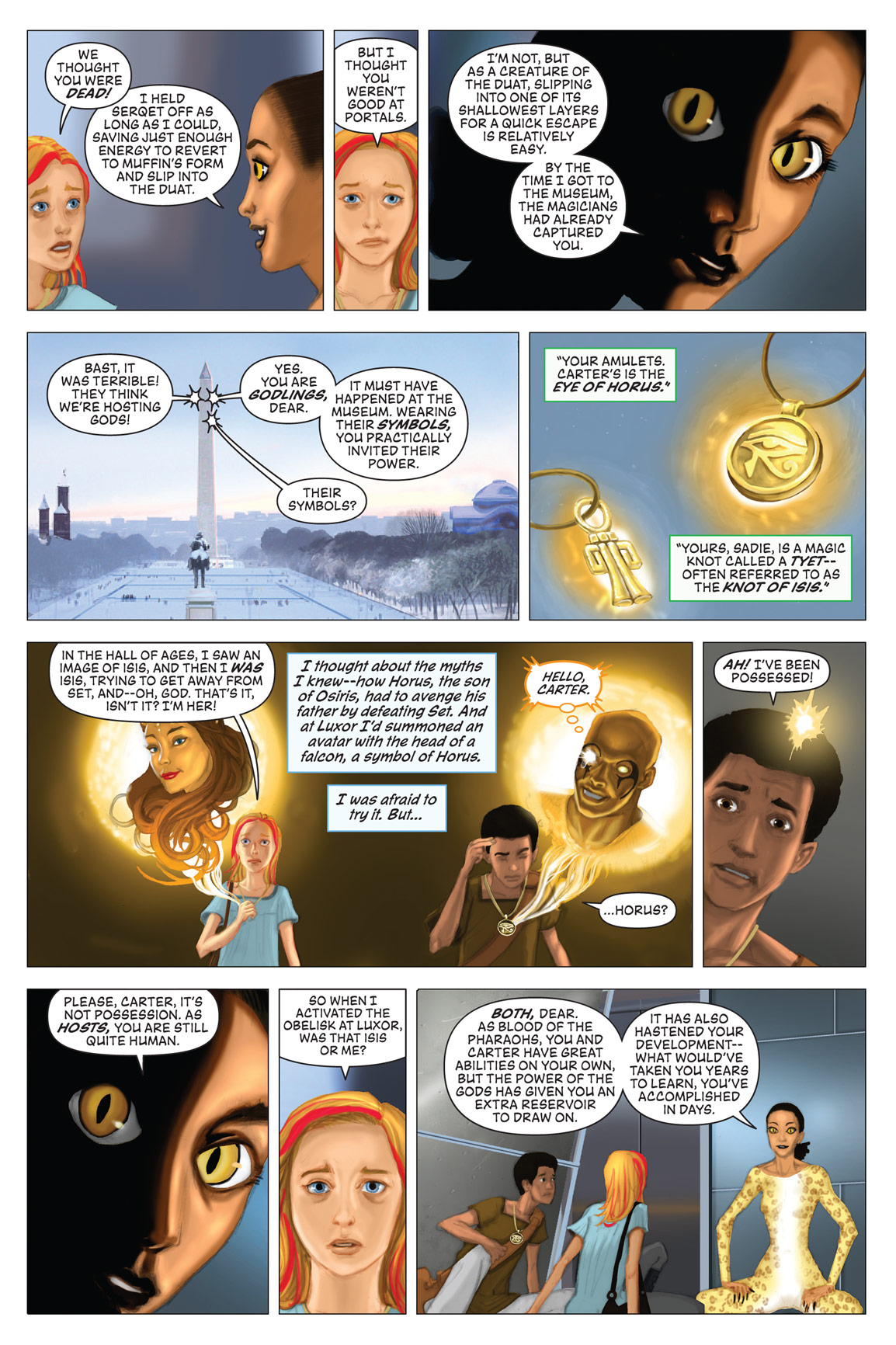 Read online The Kane Chronicles comic -  Issue # TPB 1 - 86
