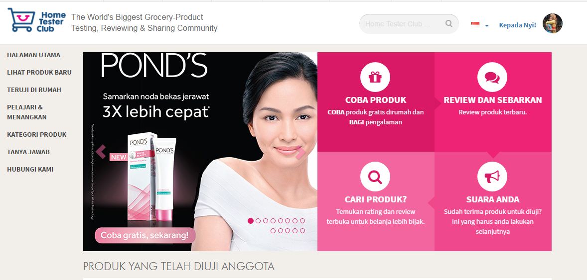 Thanks to Shampo Clear dan Home Tester Club Indonesia Nyi Penengah