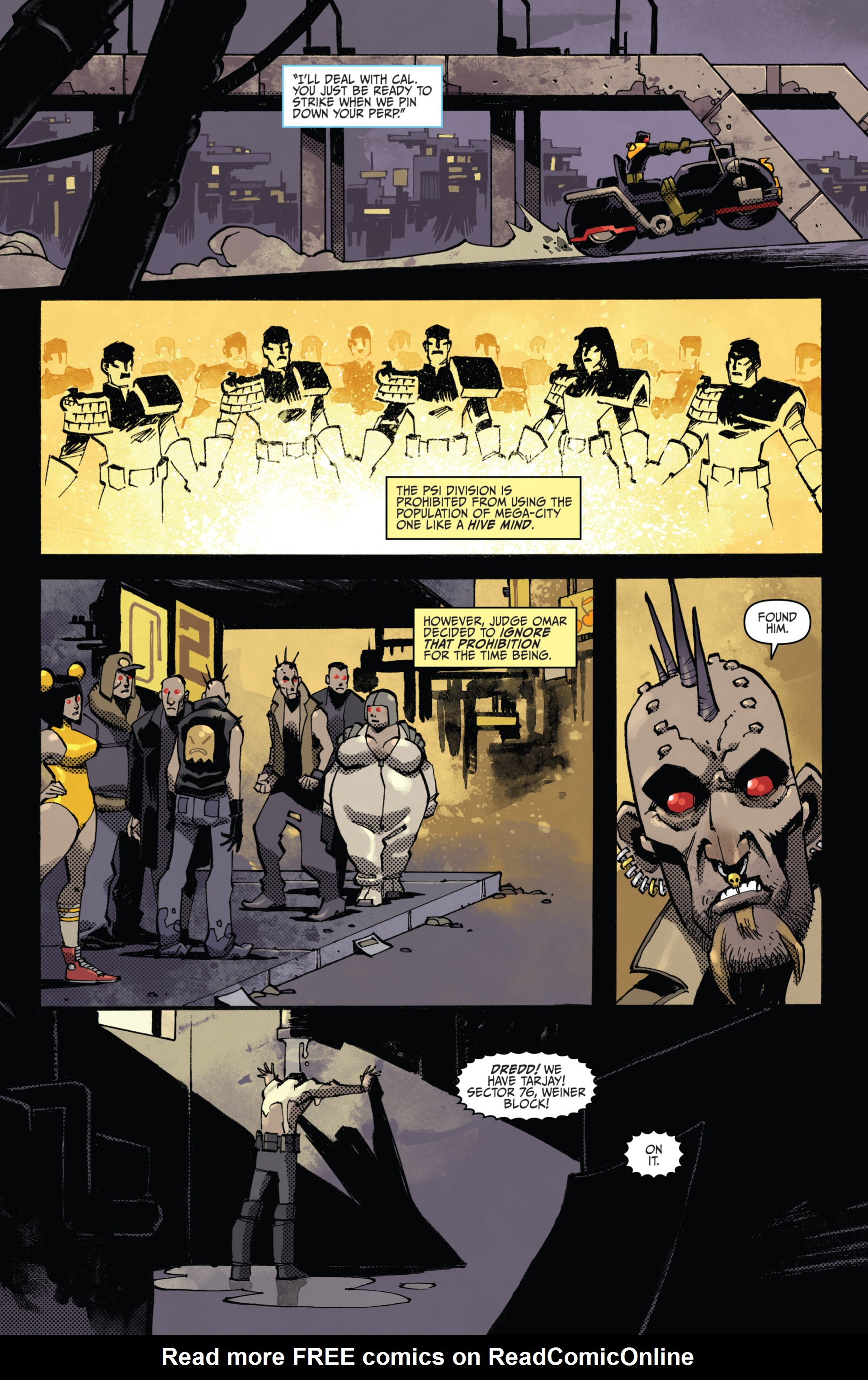 Read online Judge Dredd (2012) comic -  Issue #16 - 17