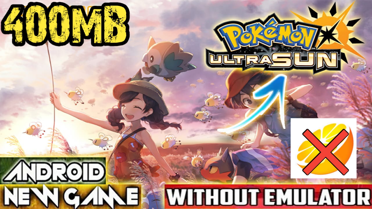 [440MB]How To Download Pokemon Ultra Sun And Moon Game On Android