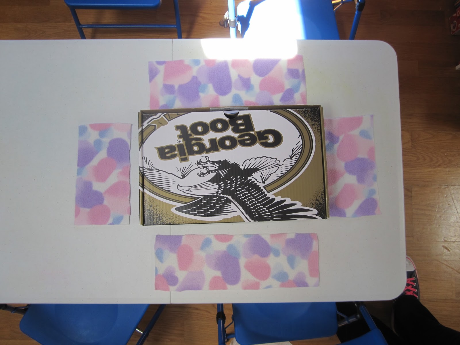 The Colors of my World How to make a Barbie bed out of a cardboard box!