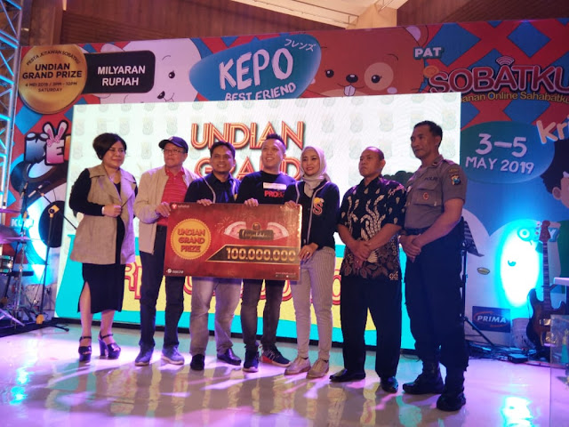 Serunya Festival Kepo Market Dan Undian 100 Juta Dari SOBATKU Di Surabaya