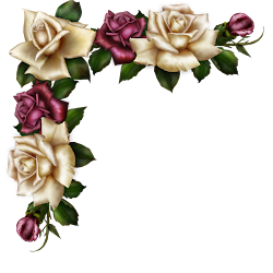 corners corner border flower floral rose roses frame clipart transparent borders hadrianus flores centerblog scrap forgetmenot flowers blumen frames paper