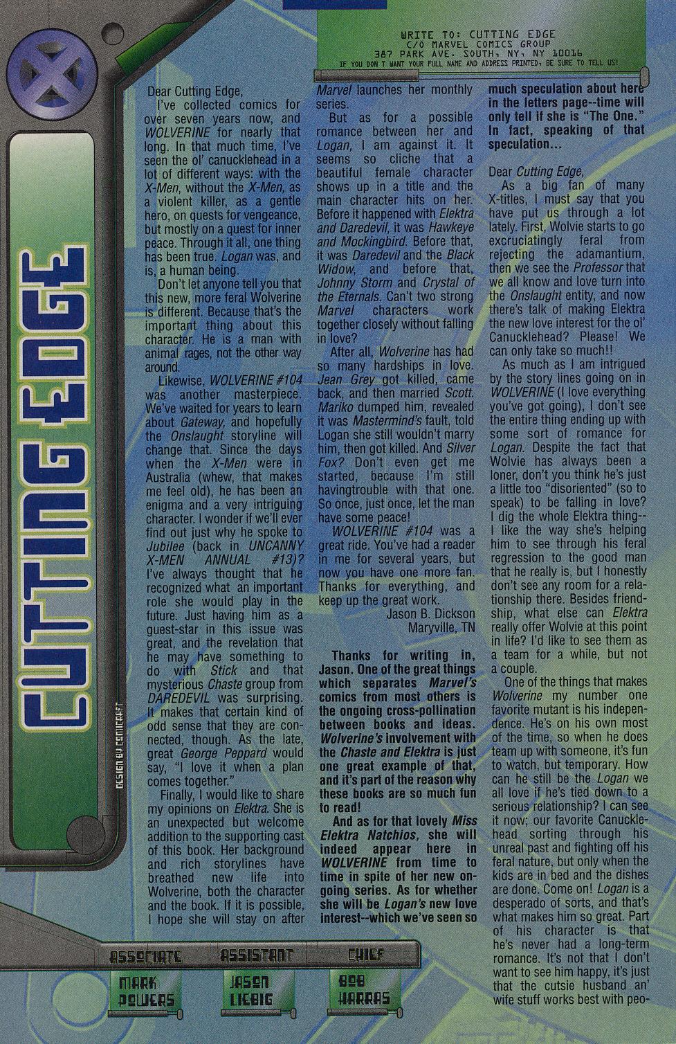 Wolverine (1988) Issue #108 #109 - English 22