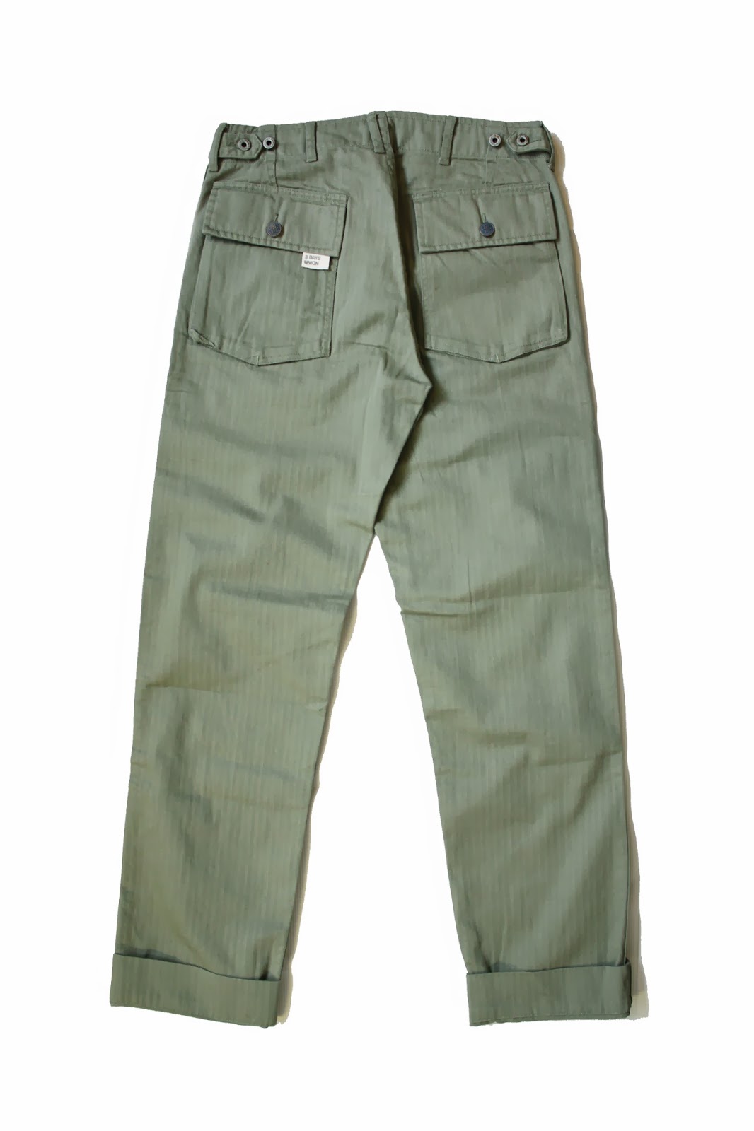 Workware Heritage Clothing fw13 1950s USMC HBT uniform pants