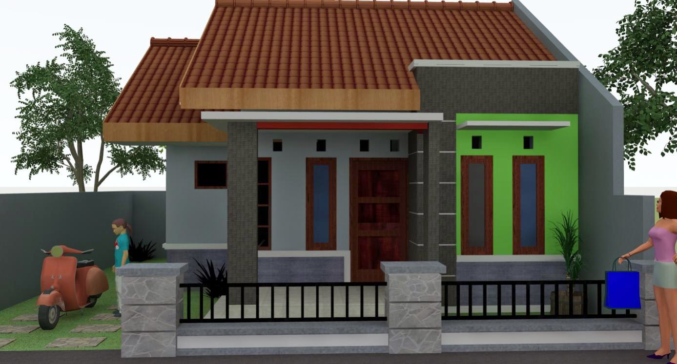 67 Desain Rumah Minimalis Pinggir Jalan Desain Rumah 