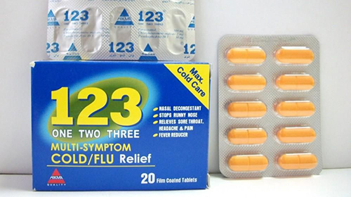 وان تو ثرى One Two Three لعلاج البرد وان تو ثرى One Two Three لعلاج البرد