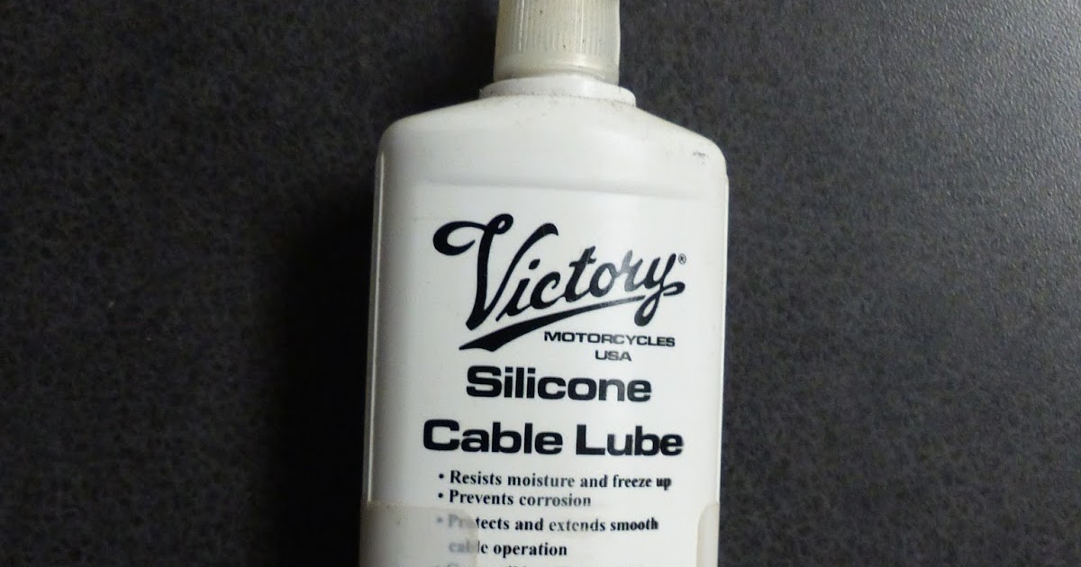 OldMotoDude Victory Motorcycle Cable Lube.