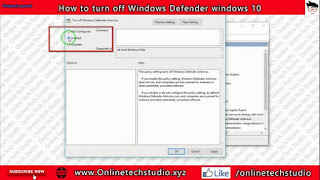 11-How to turn off windows defender real time protection windows 10