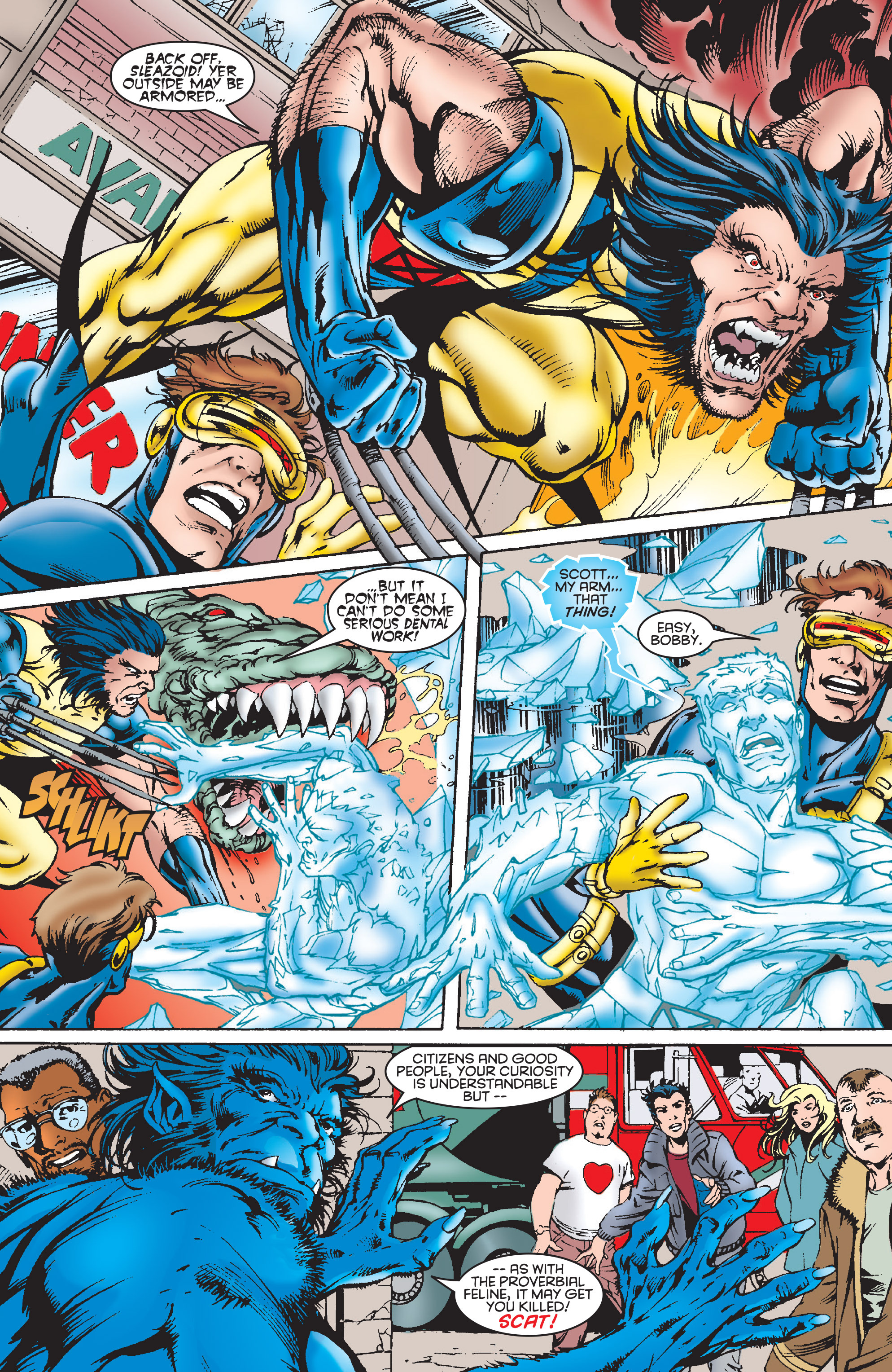 Read online X-Men: The Road to Onslaught comic -  Issue # TPB 3 - 145