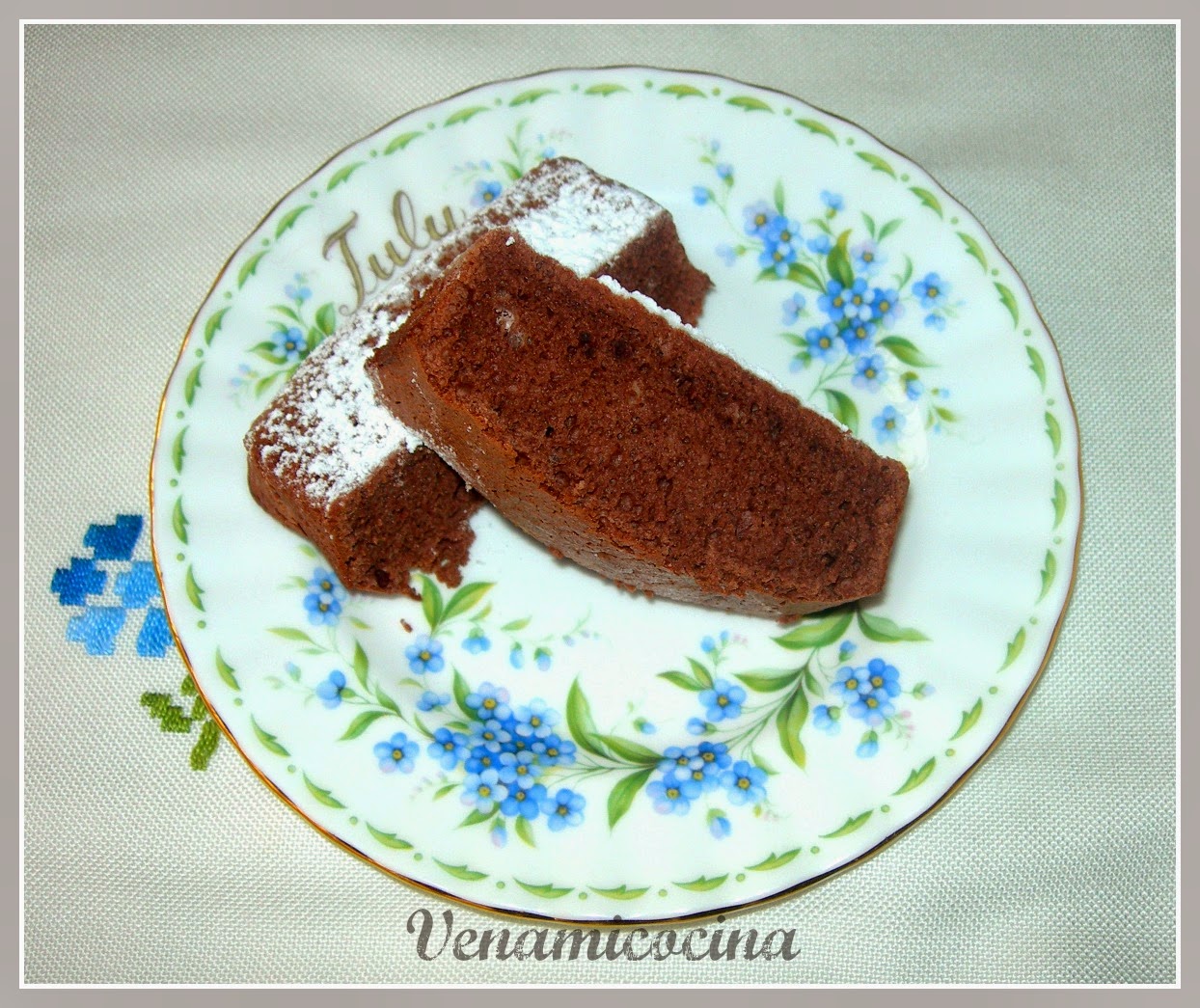 Ven a mi cocina: B izcocho de claras y chocolate