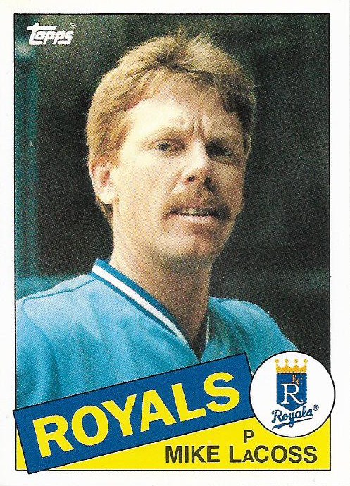 1985 Topps: #69T - Mike LaCoss