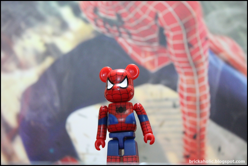 Bearbrick Brickaholic: The Amazing Spider-Man Bearbrick 100%