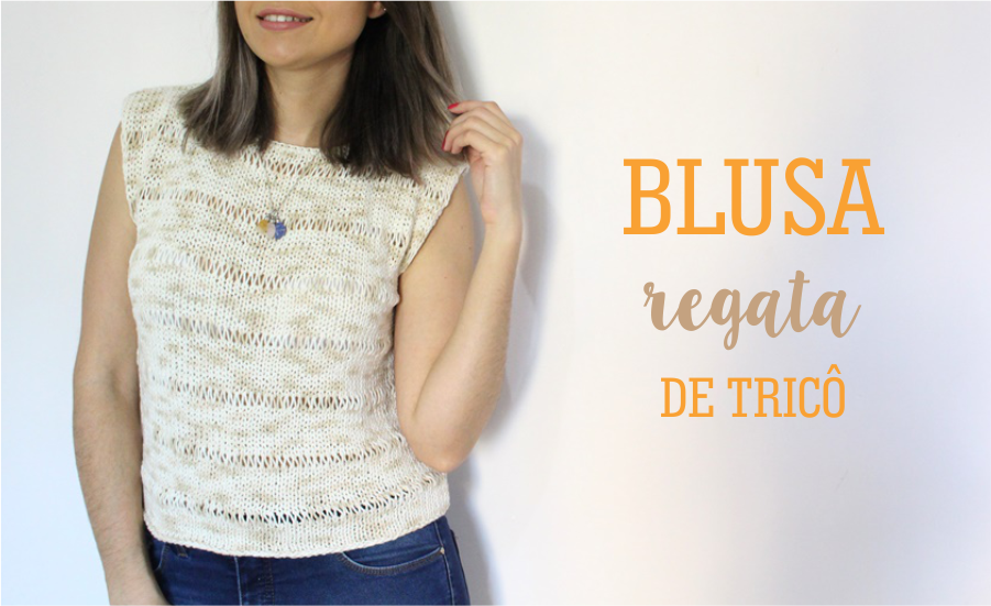 blusa de trico verão