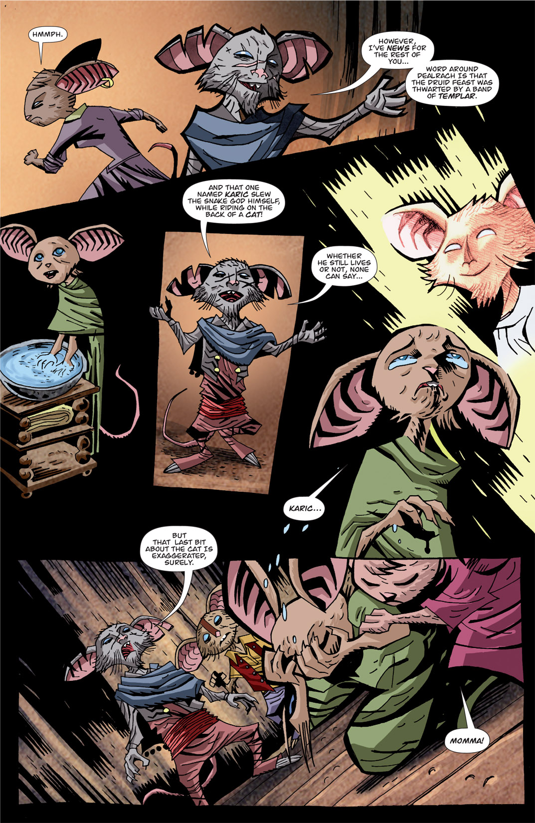 Read online The Mice Templar Volume 3: A Midwinter Night's Dream comic -  Issue #2 - 24
