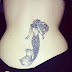 Pretty Mermaid Tattoo. 