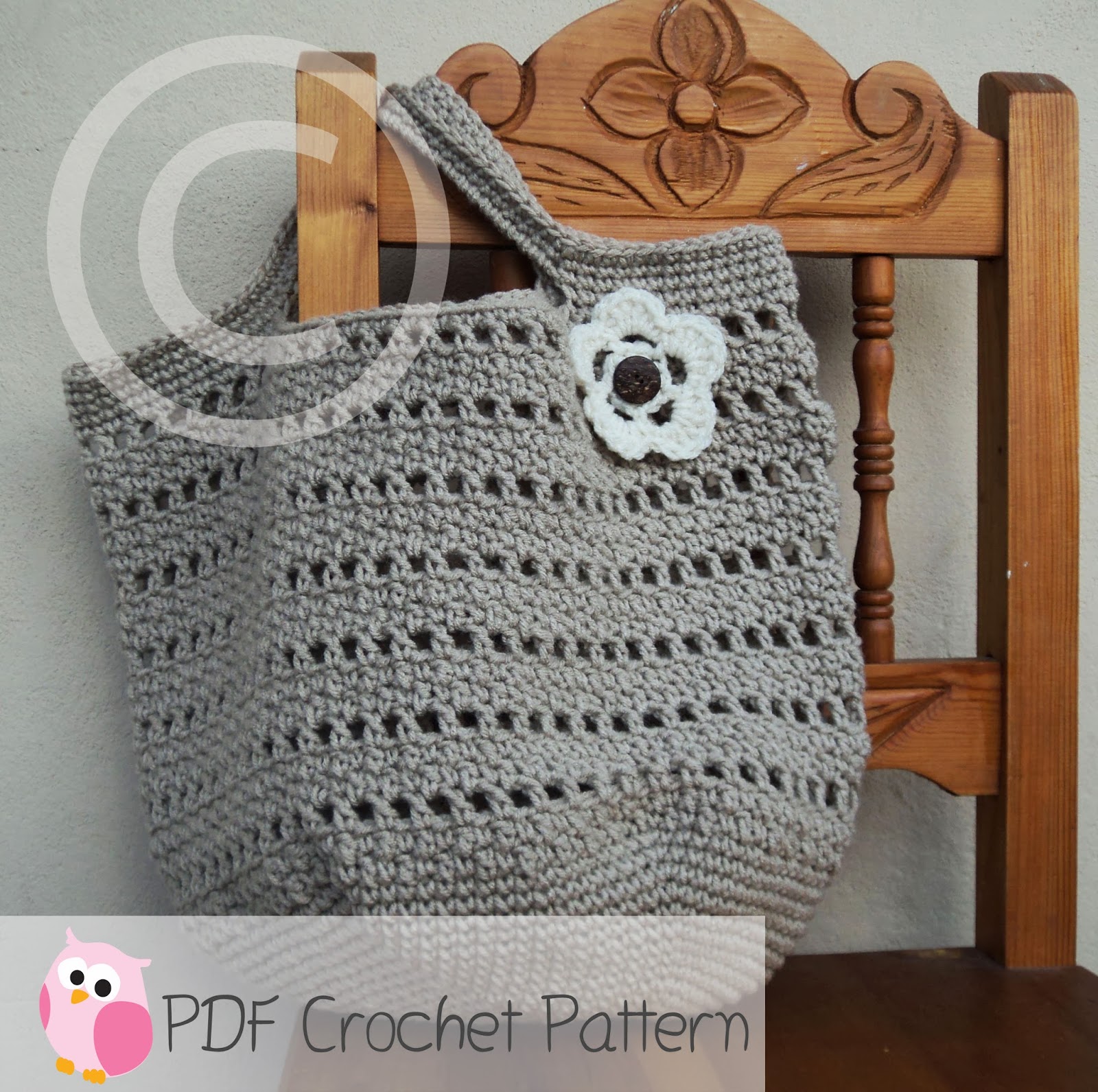 Cute Little Crafts: Crochet Pattern: The perfect market bag
