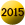 year 2015 icon