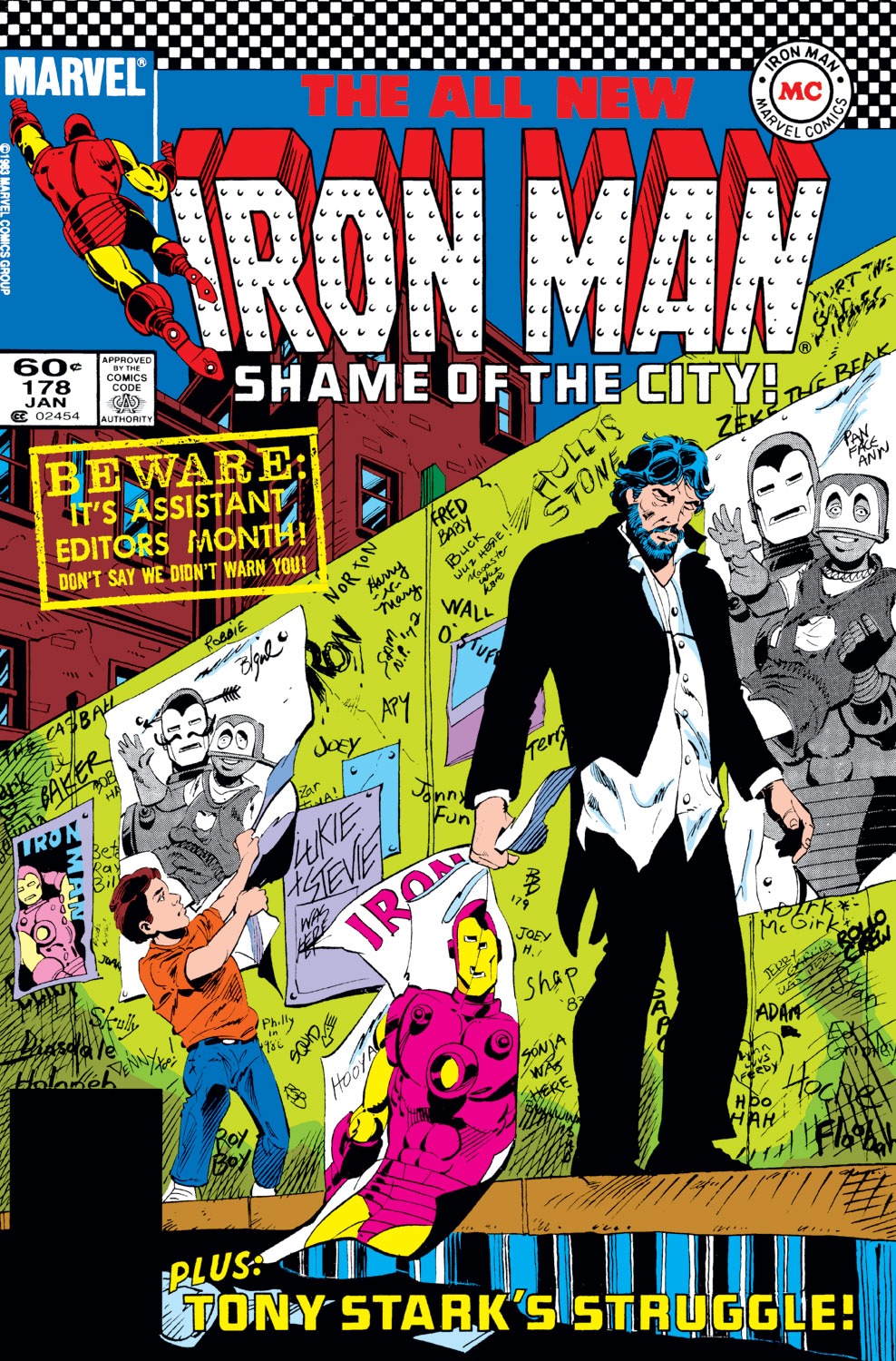 Read online Iron Man (1968) comic -  Issue #178 - 1